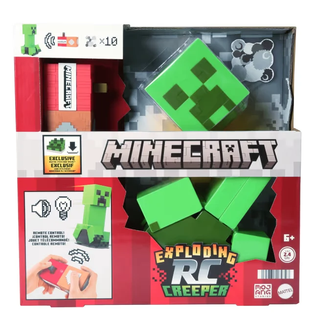 Mattel Minecraft Exploding RC Creeper HRR48