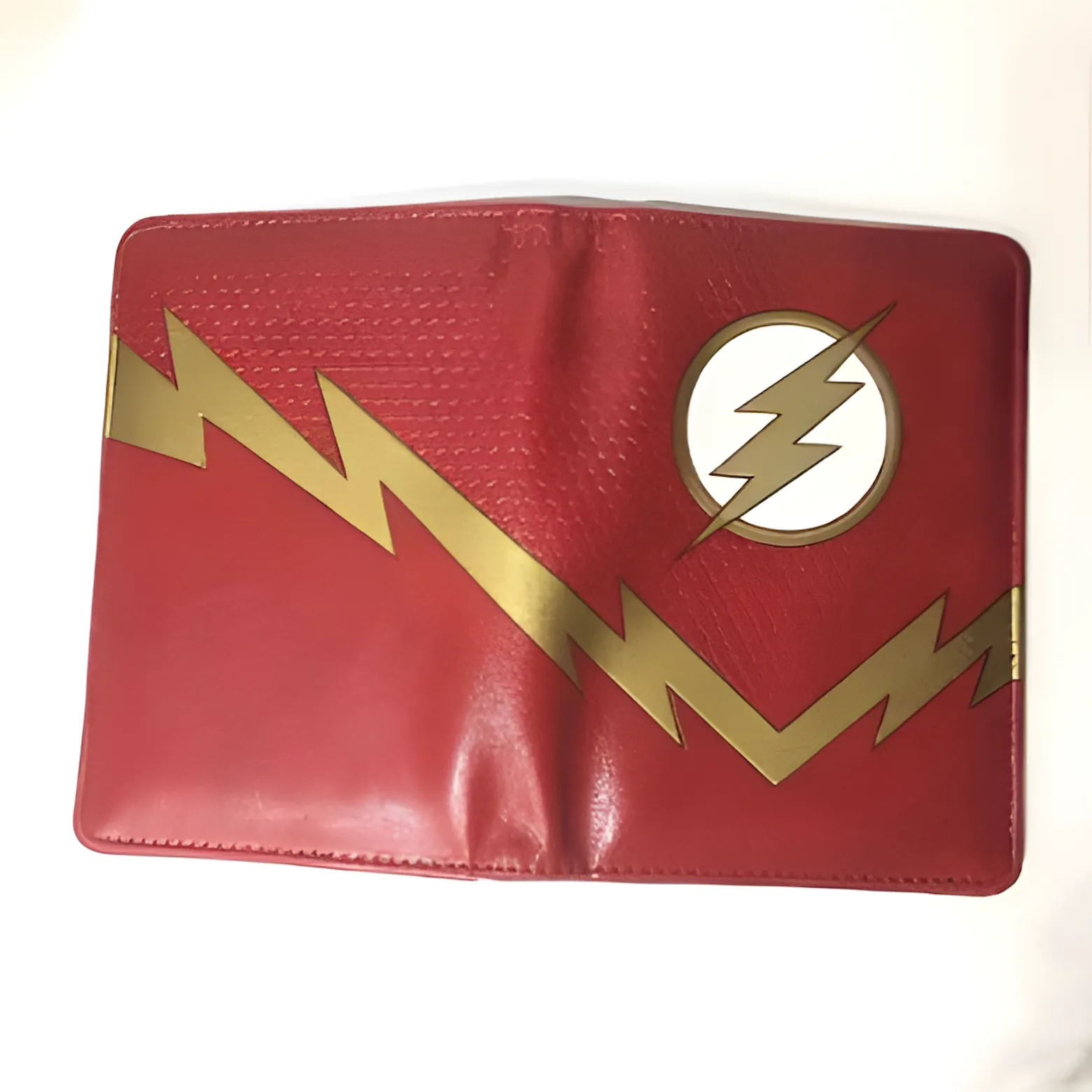 DC The Flash Lightning Bolt Logo Bi-Fold Wallet