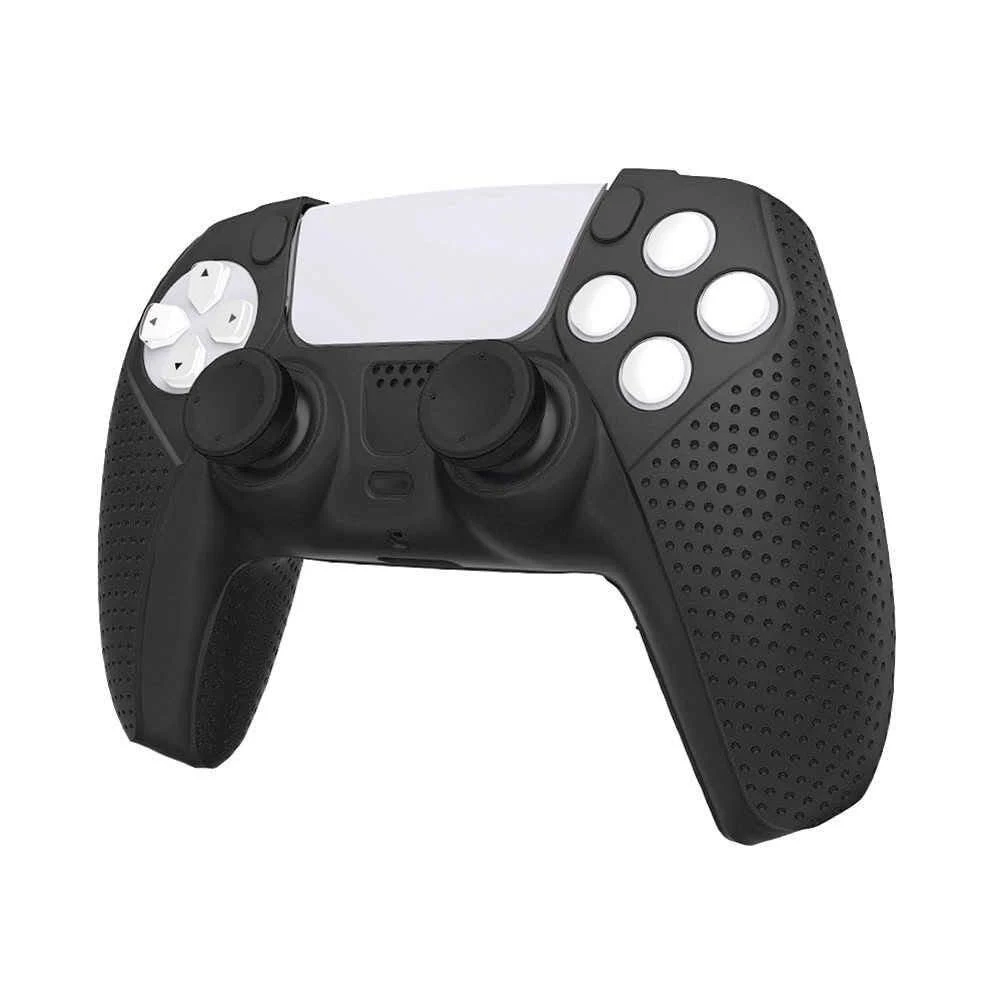DOBE TP5-0559 PS5 Silicone Protective Kit with Grips Black