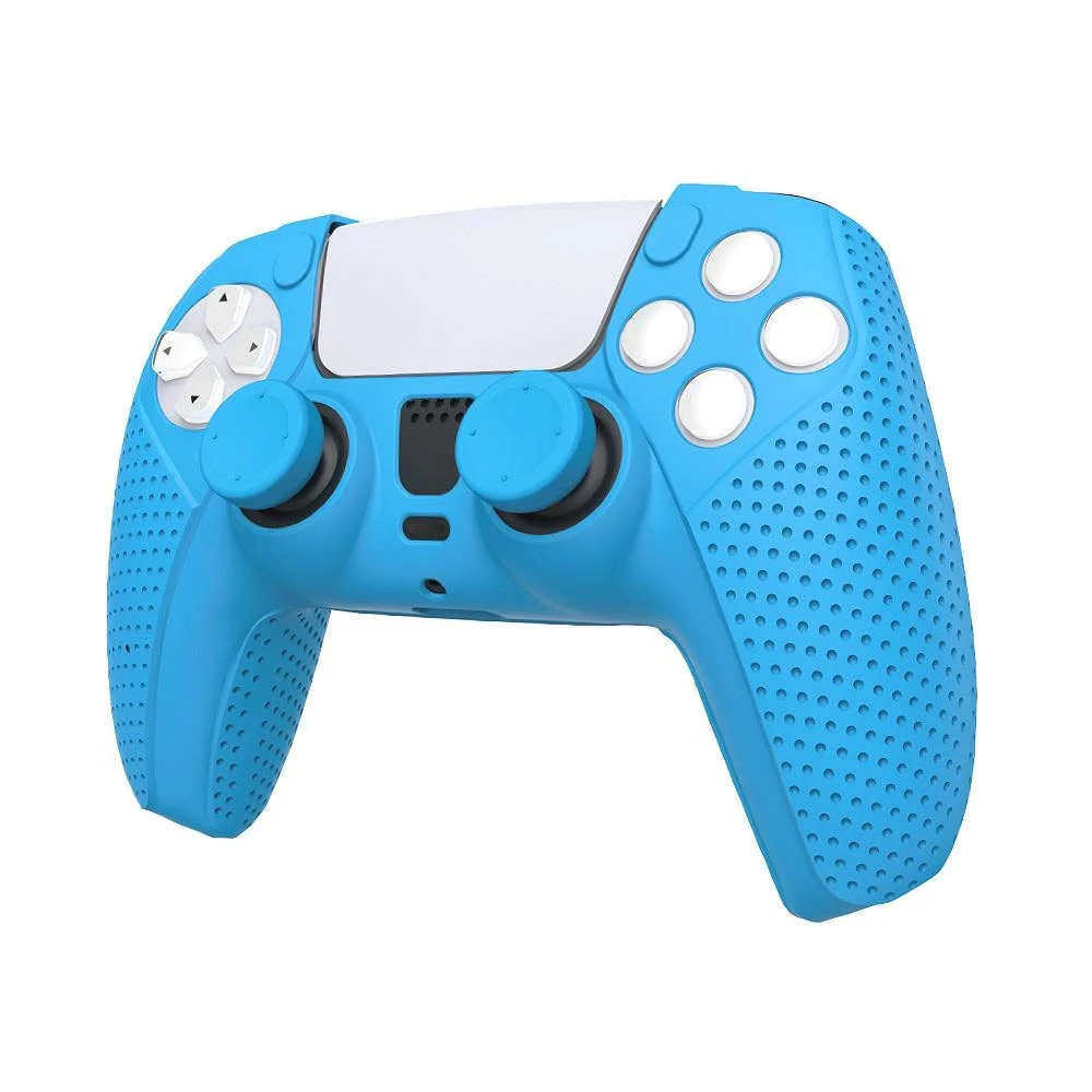 DOBE TP5-0559 PS5 Silicone Protective Kit with Grips Blue