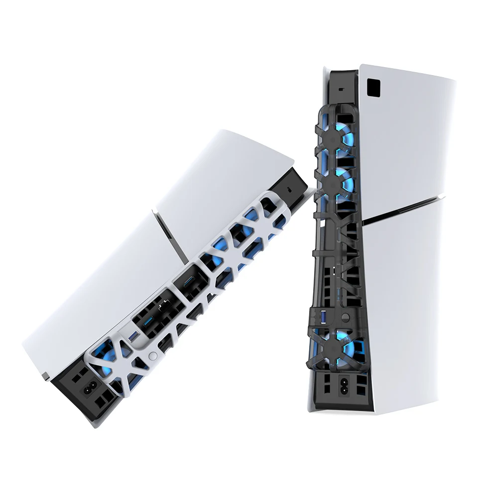 DOBE TP5-3538 PS5 Slim Cooling Fan White Open Sealed