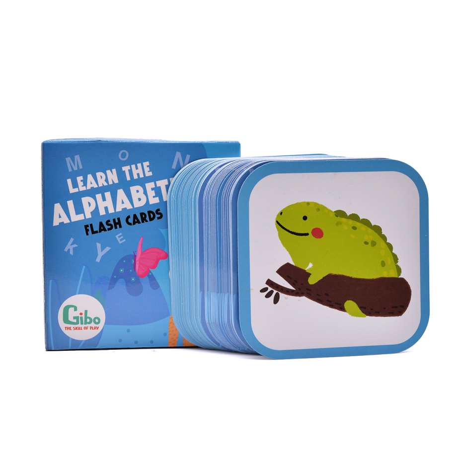 Gibo Alphabet Flash Cards for Kids