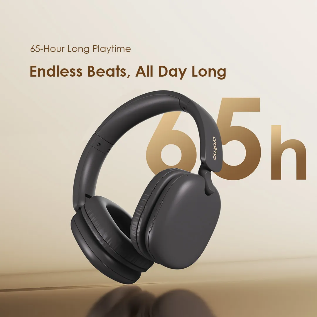 Oraimo BoomPop Lite OHP-317 Wireless Headphones - Black