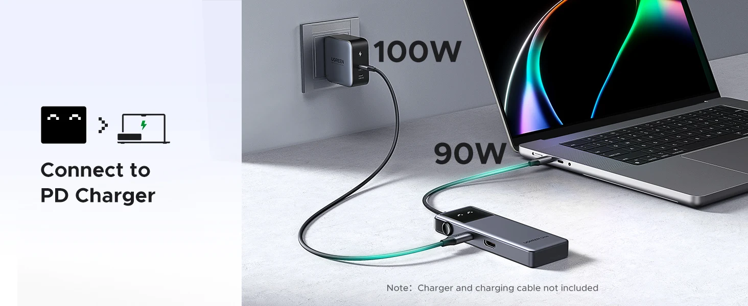 UGREEN Uno USB-C Hub 4K60Hz PD100W