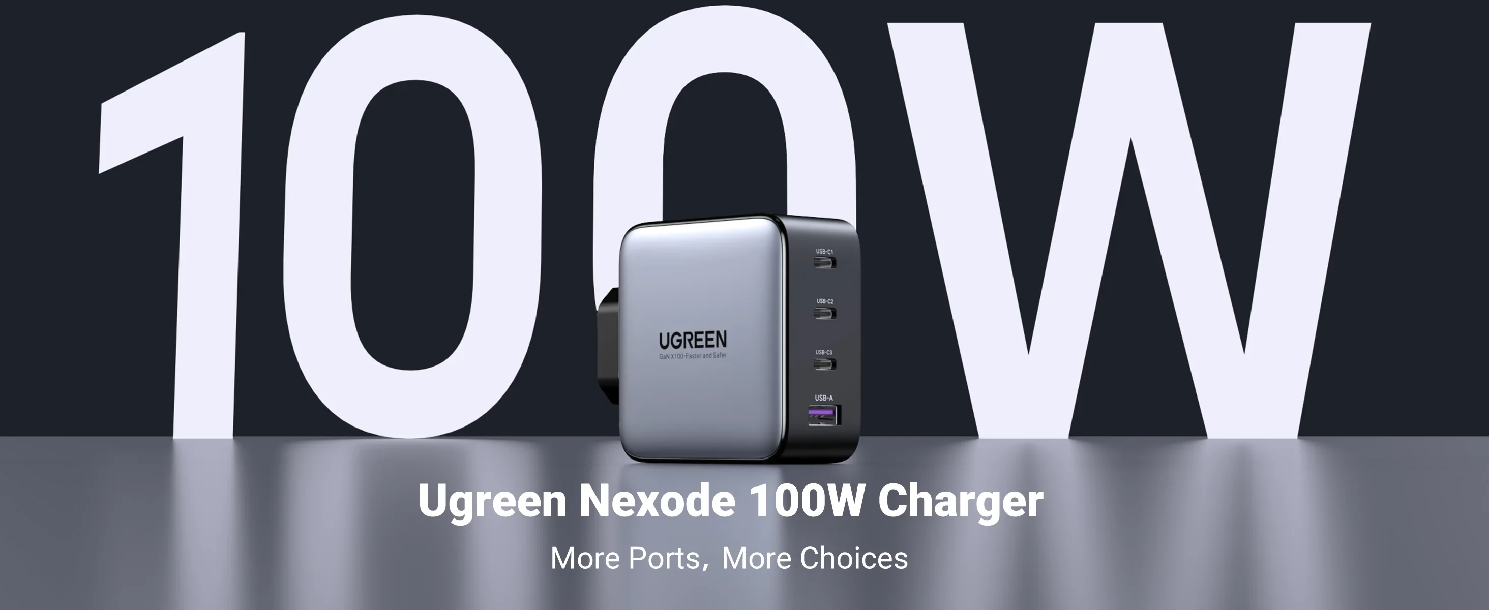 شاحن يوجرين 10375 Nexode بقوة 100W