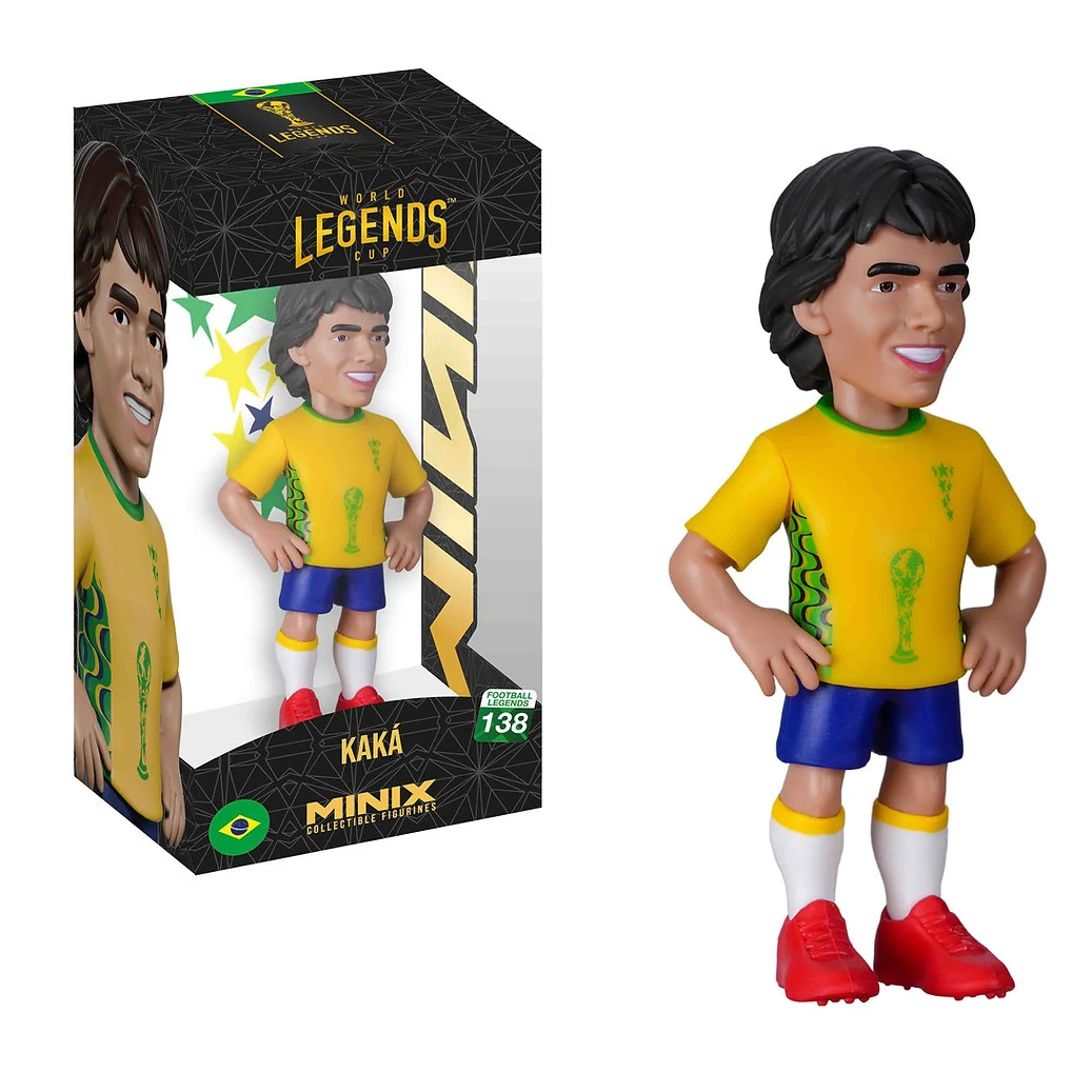 مجسم MINIX World Legends Cup Brazil Ricardo Kaka 138 قابل للجمع