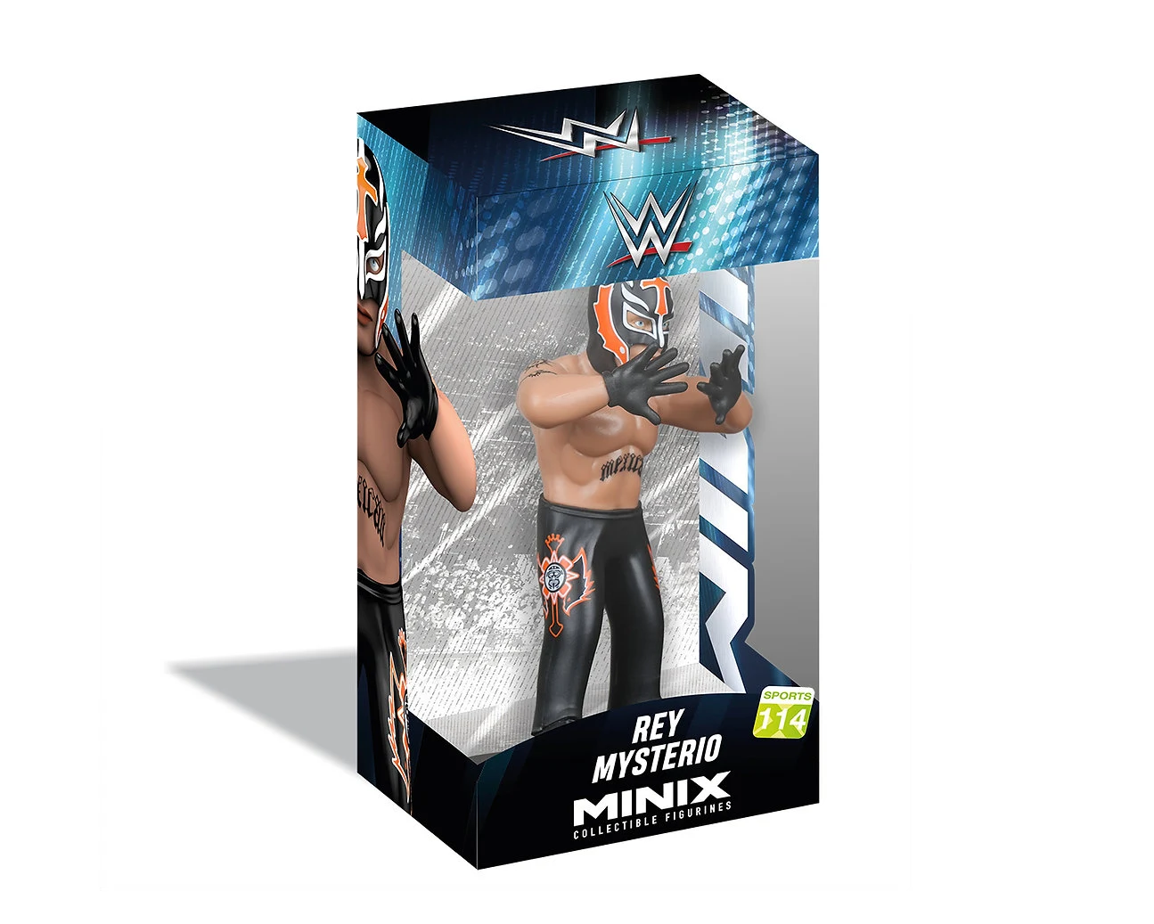 صورة ختامية لمجسم MINIX Sports WWE Rey Misterio 114
