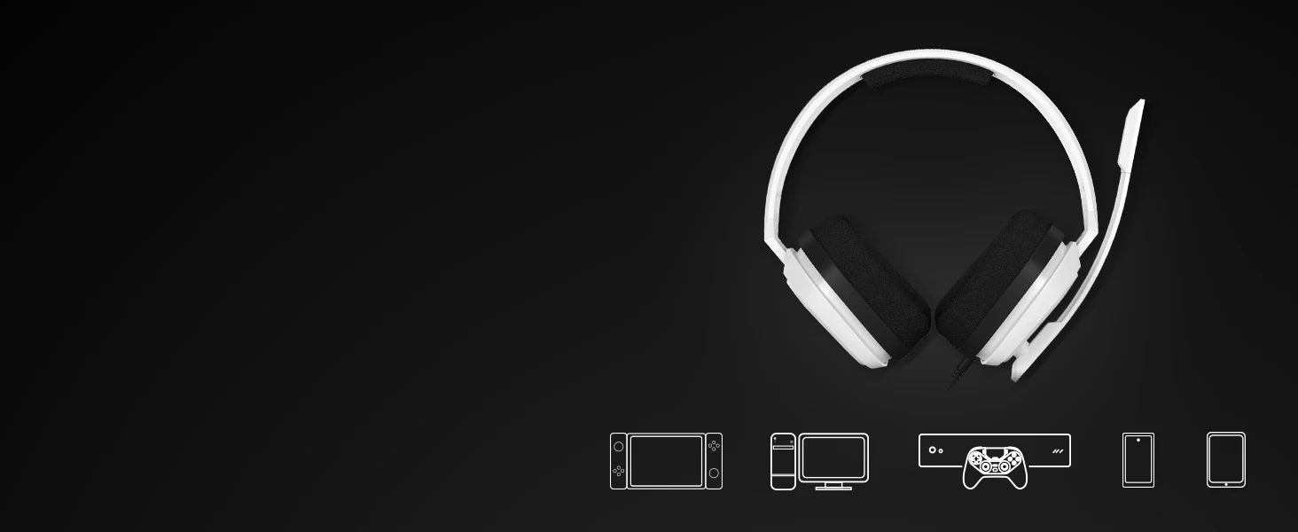 Astro A10 Gaming Wired Gaming Headphone for PS4 - White - Open Sealed