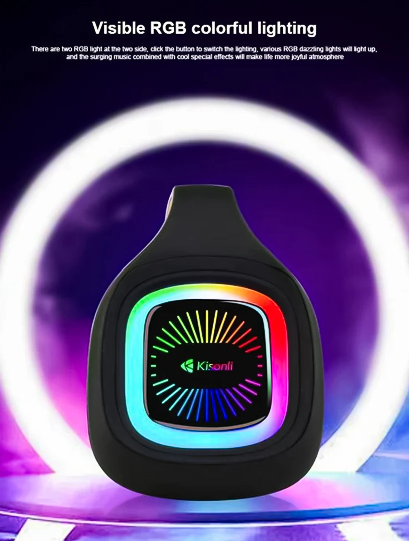 Kisonli K12 RGB Music Speaker