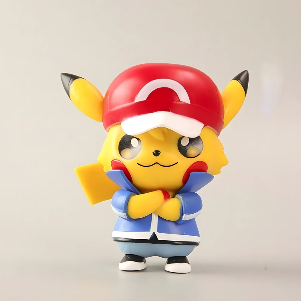 Pikachu Trainer Cap Pose – Mini Figure