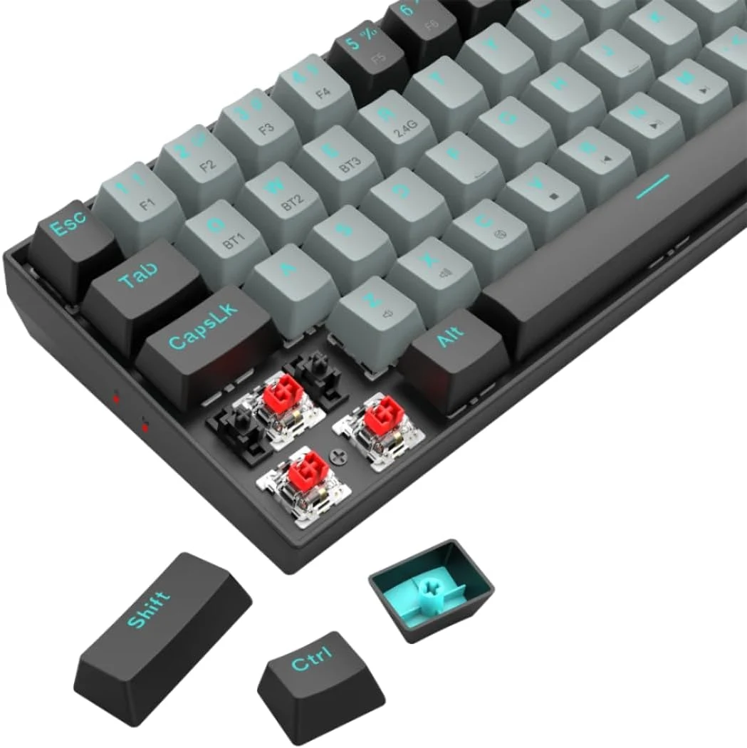 Redragon K662L-G1RS Gwern Dual-Mode Wireless Mechanical Gaming Keyboard