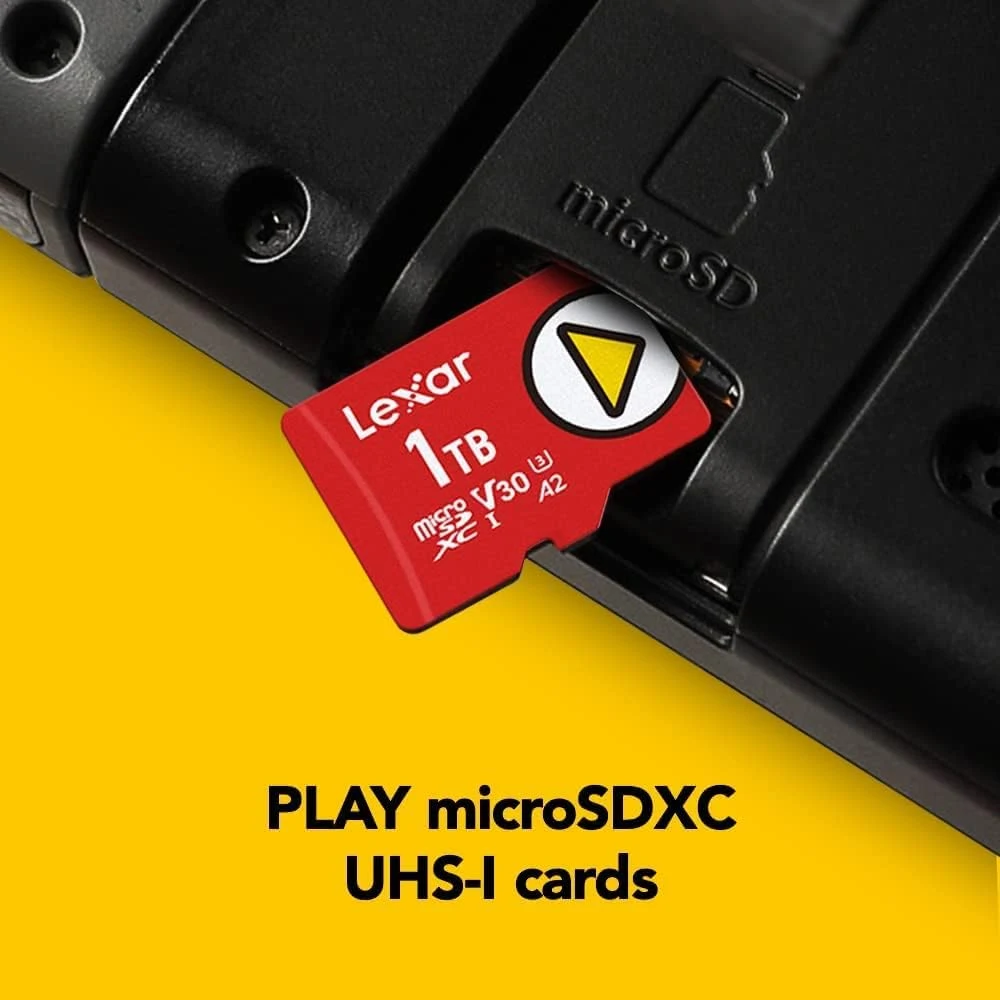 Lexar 128GB PLAY microSDXC for Nintendo Switch