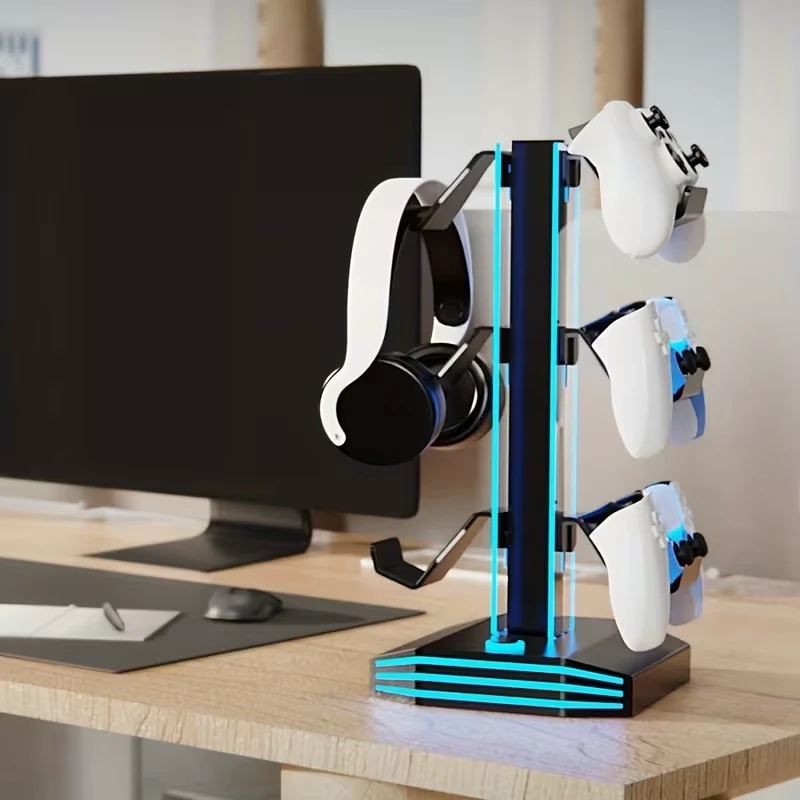 Deadskull RGB Multi-Functional Controller and Headset Stand
