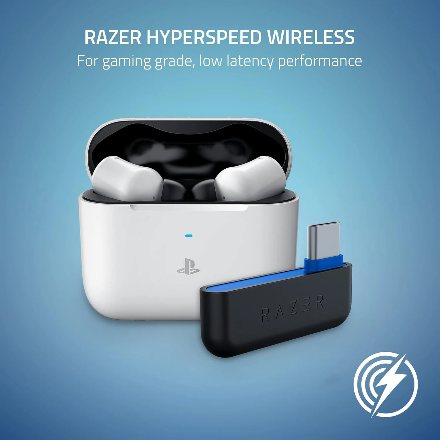 Razer Hammerhead HyperSpeed Gaming Earbuds for PS5