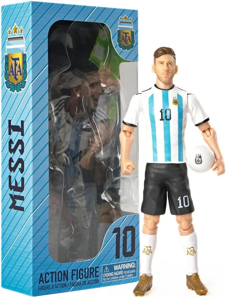 Banbo Toys SOCKERS Argentina Leo Messi No.10 Action Figure 20 cm