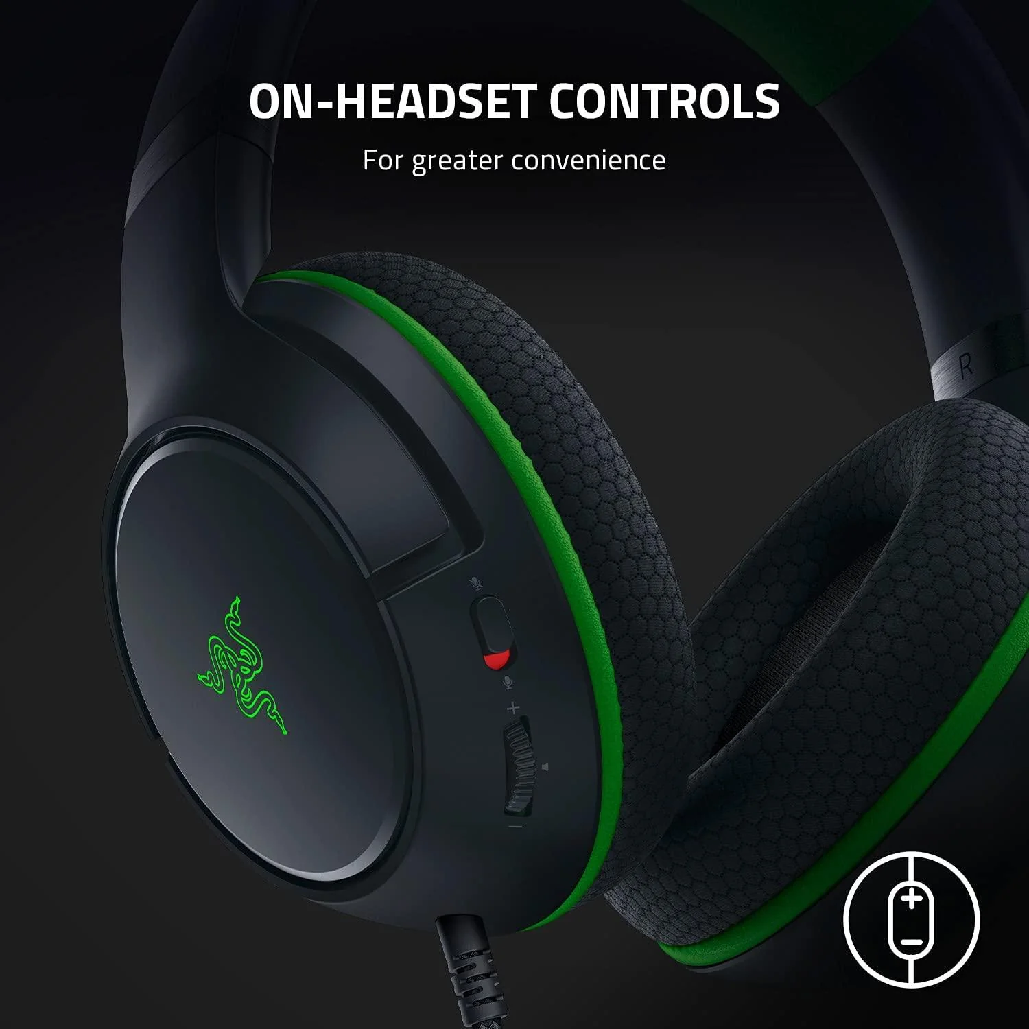 Razer Kaira X Wired Gaming Headset for Xbox - Carbon Black - Open Sealed