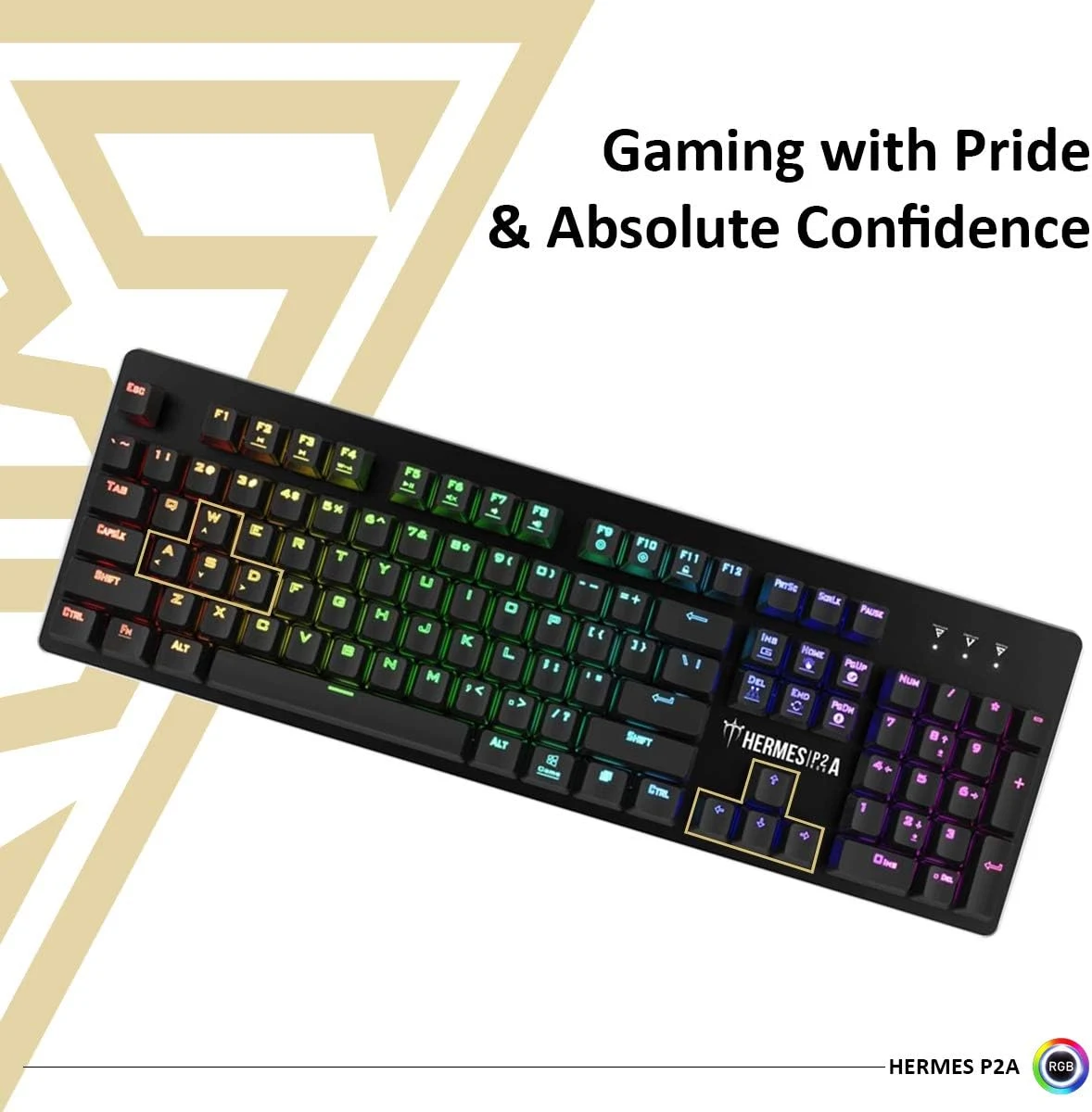 GAMDIAS Hermes P2A Mechanical Optical Gaming Keyboard