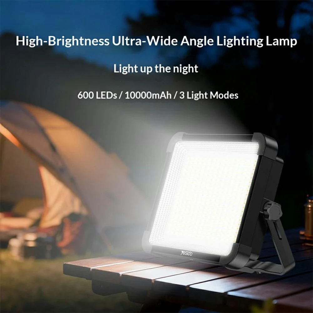YESIDO DH17 Floodlight Black