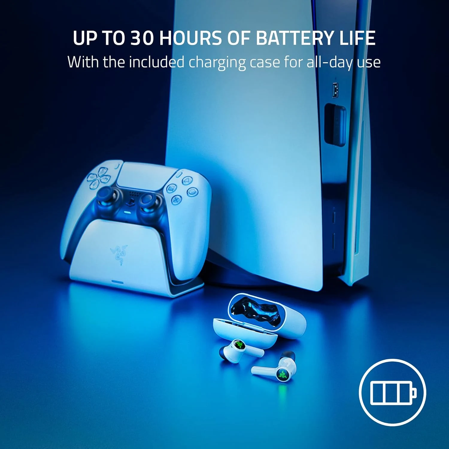 Razer Hammerhead HyperSpeed Gaming Earbuds for PS5