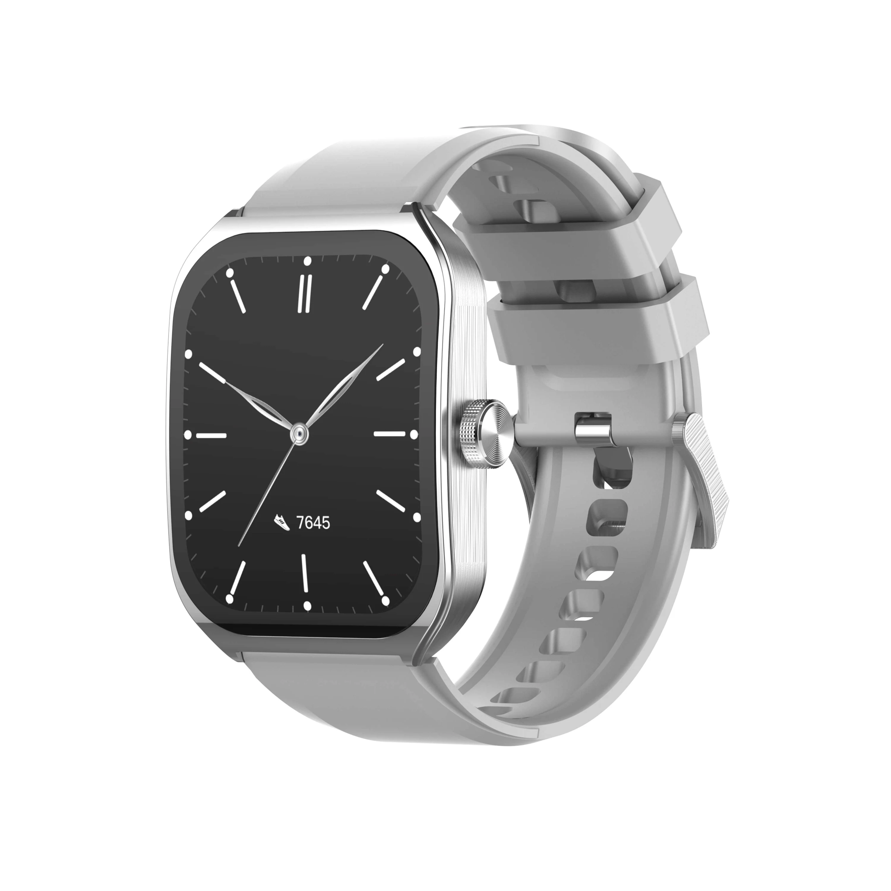 LDNIO SW04 Silver AMOLED Display