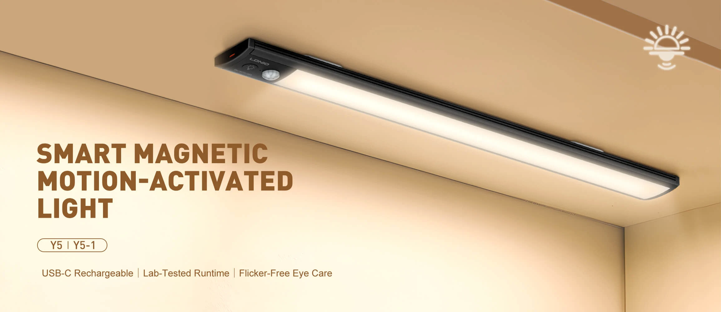 LDNIO Y5 410mm Smart Motion Sensor Cabinet Light