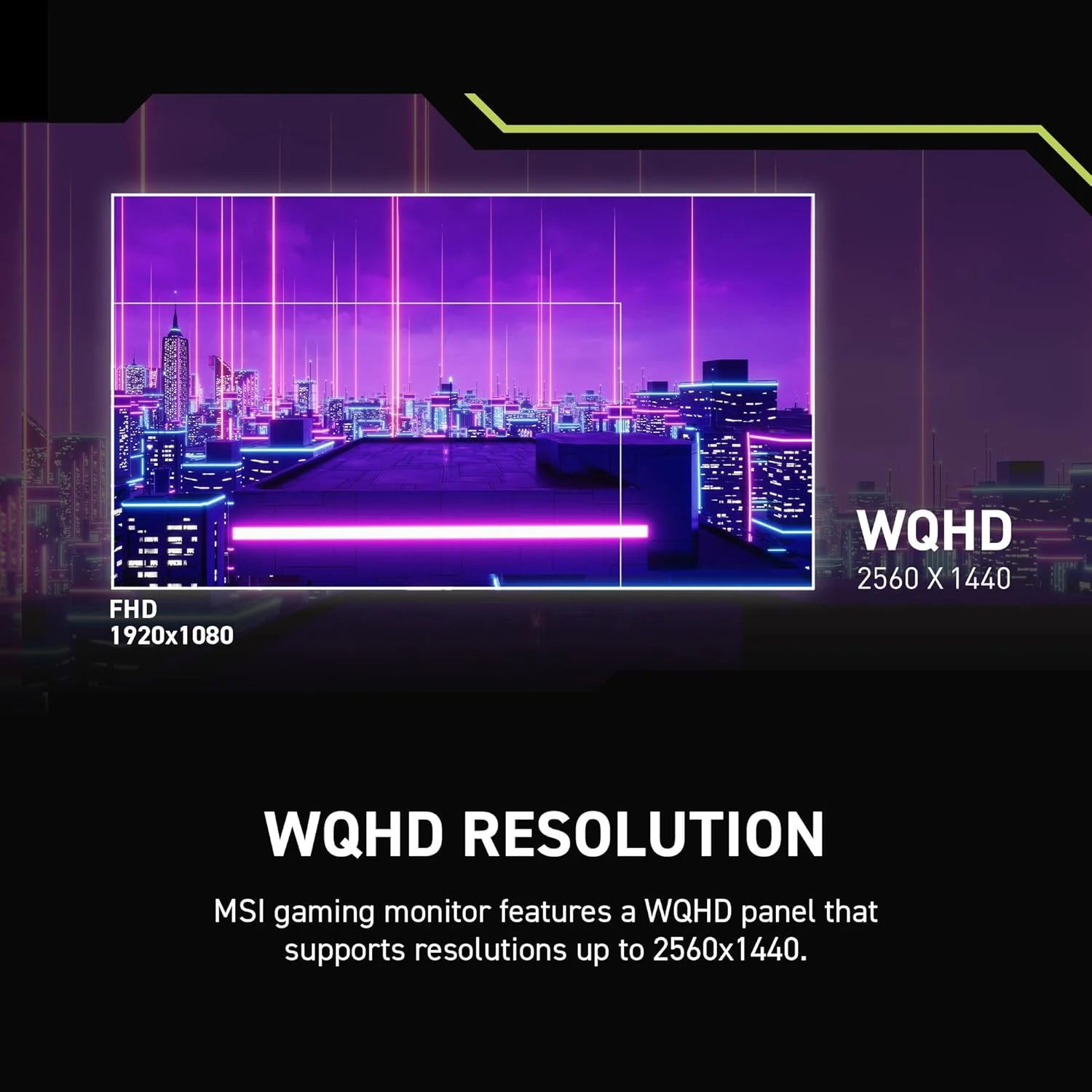 MSI MAG 275QF – 27" WQHD 180Hz Rapid IPS Gaming Monitor
