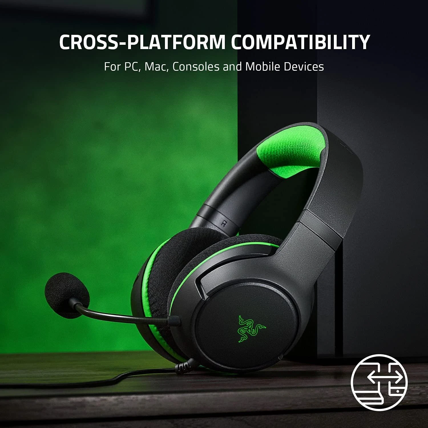 Razer Kaira X Wired Gaming Headset for Xbox - Carbon Black - Open Sealed