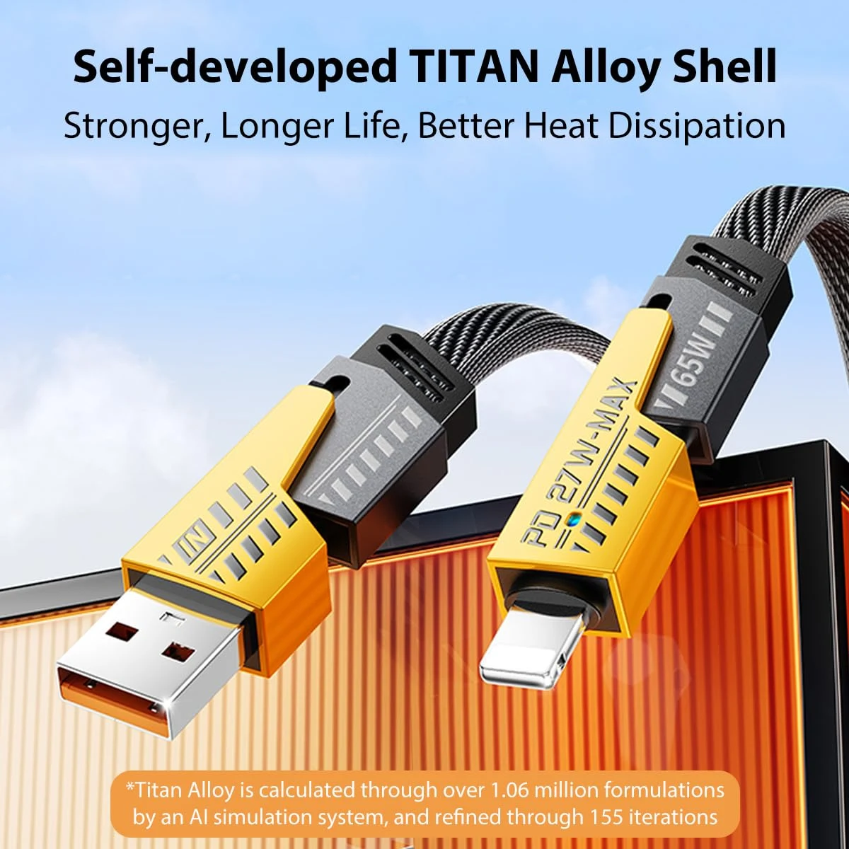 inkax Cable Zinc Alloy 4 in 1 - 65w