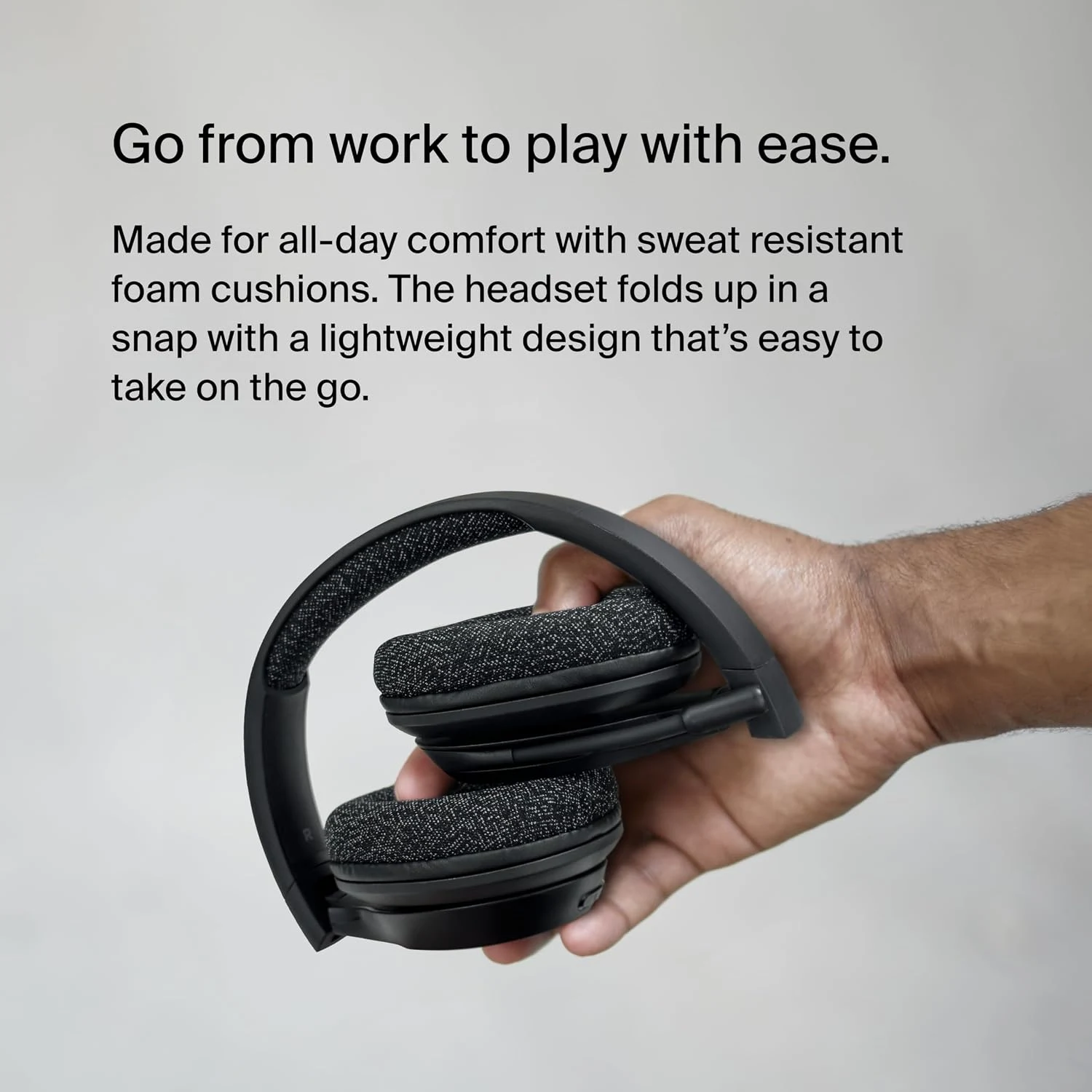 Belkin SoundForm Adapt Wireless Over-Ear Headset - Black