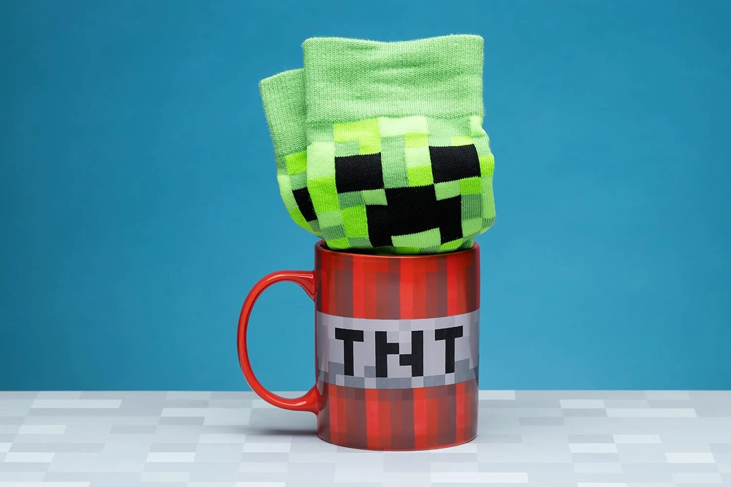 Paladone Minecraft Mug and Socks