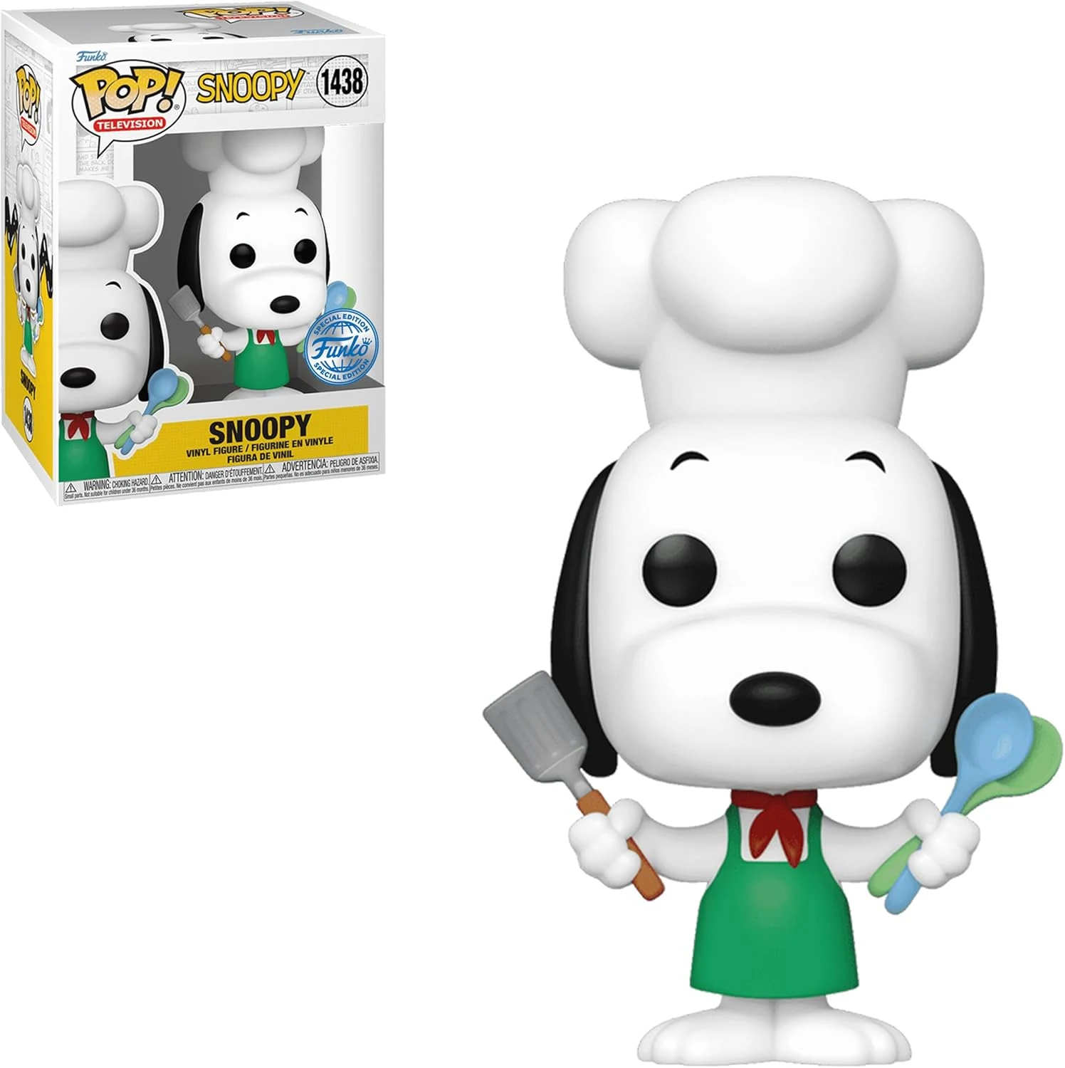 Peanuts Snoopy Chef Outfit Special Edition Funko Pop Figure