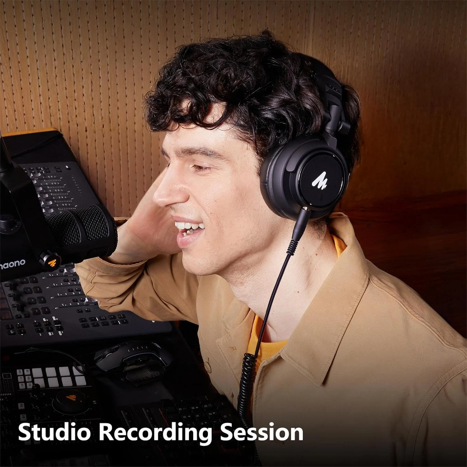 Maono AU-MH601 Wired Studio Monitoring - Black