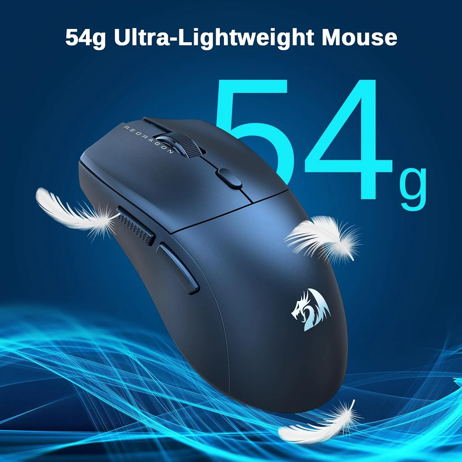 Redragon M815 PRO RGB Tri mode Gaming Mouse - Black