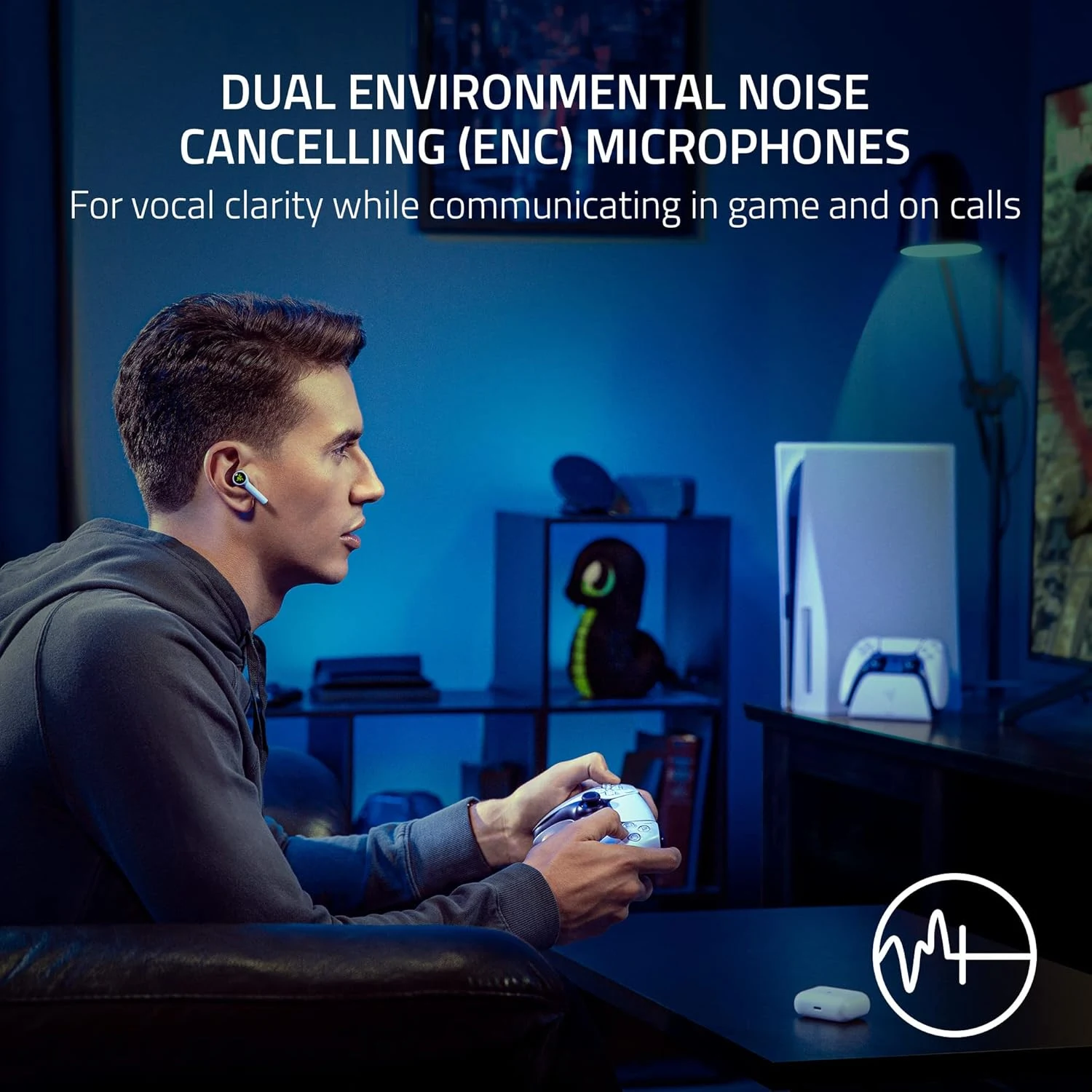 Razer Hammerhead HyperSpeed Gaming Earbuds for PS5