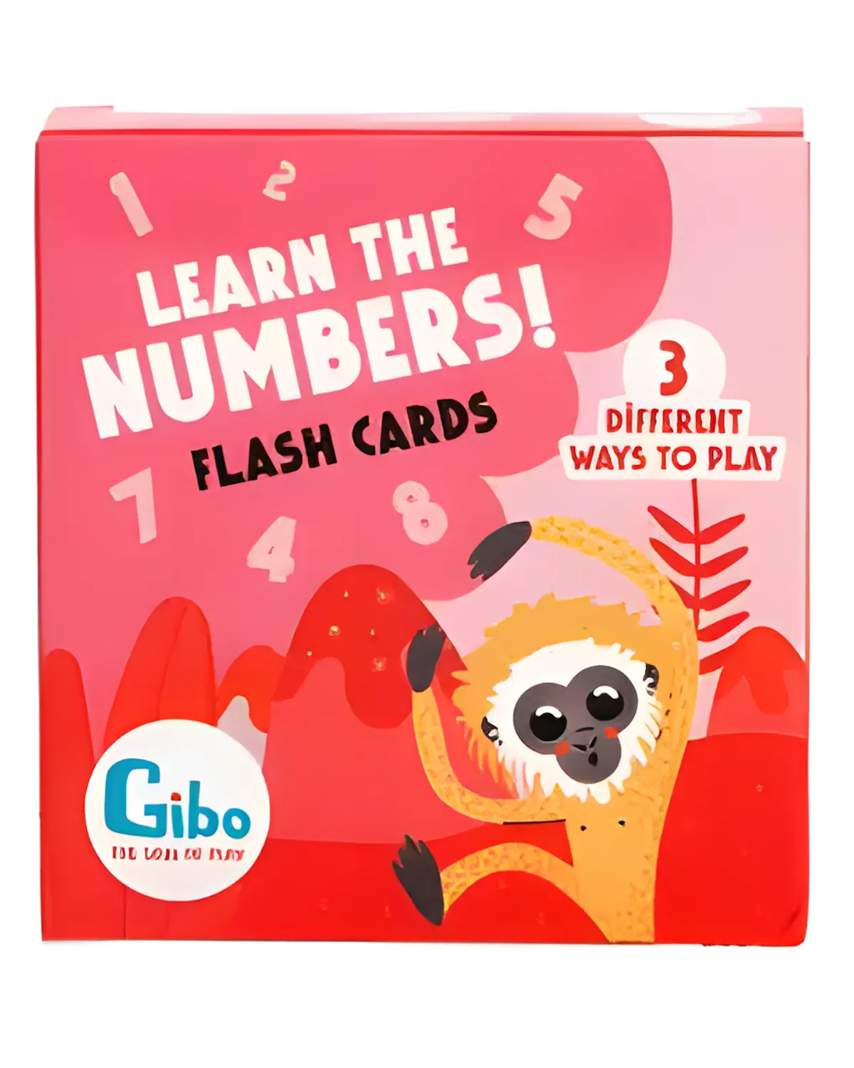Gibo Learn to Count Flash Cards for Kids
