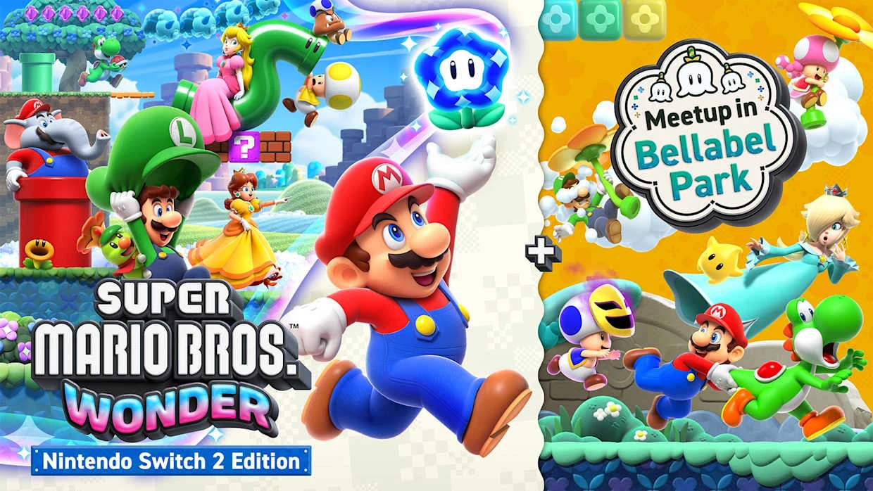 Super Mario Bros Wonder Nintendo Switch 2 Used closing visual