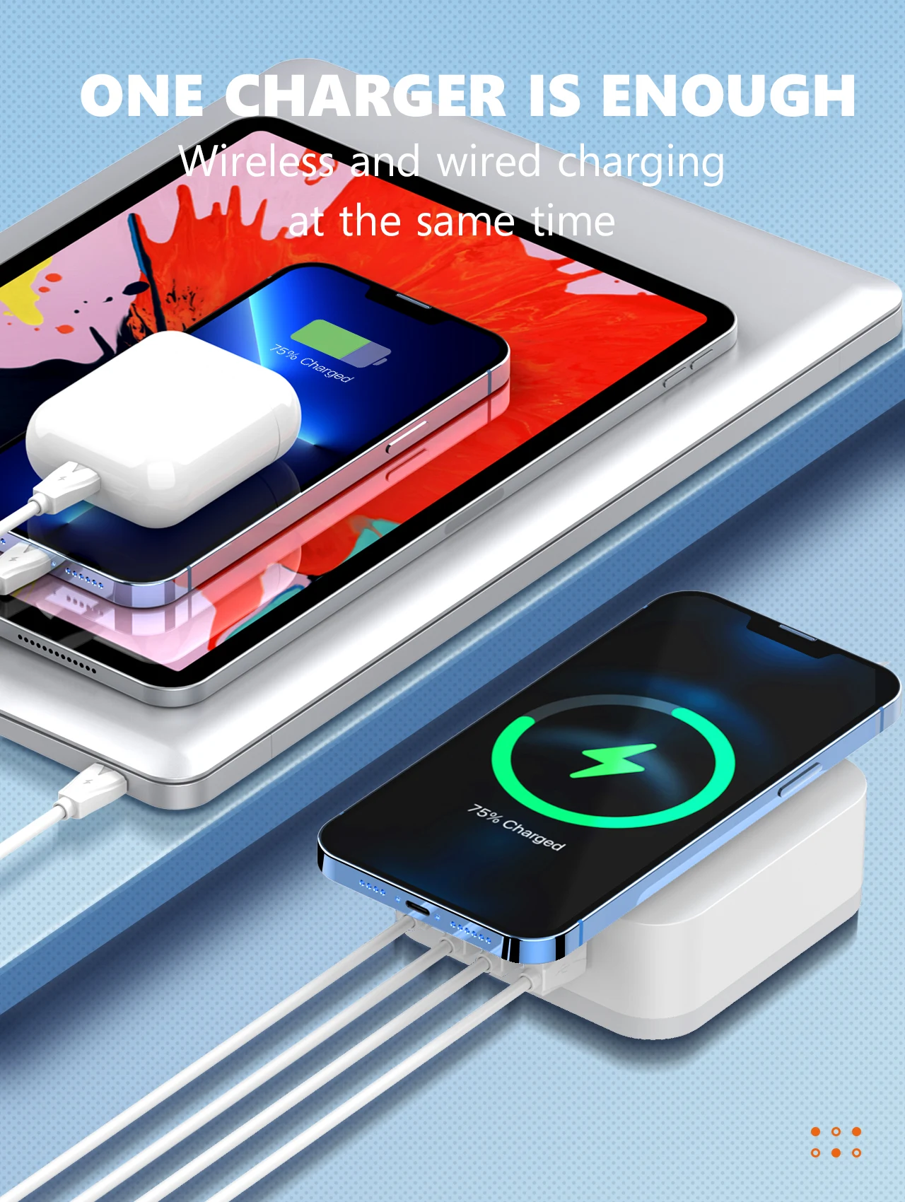 LDNIO AW004 Desktop Wireless Charging Station