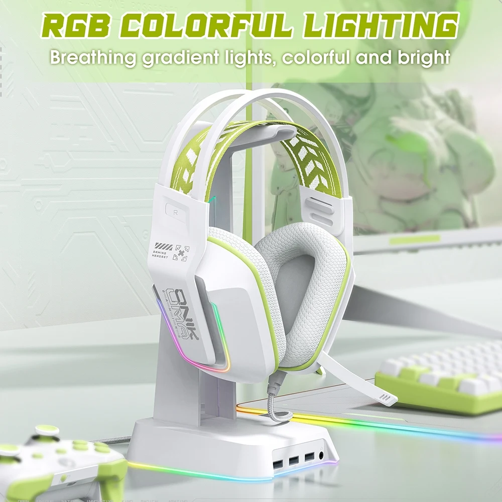 ONIKUMA X13 USB powered RGB lighting