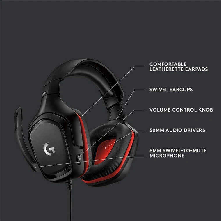 Logitech G332 Wired Gaming Headphone