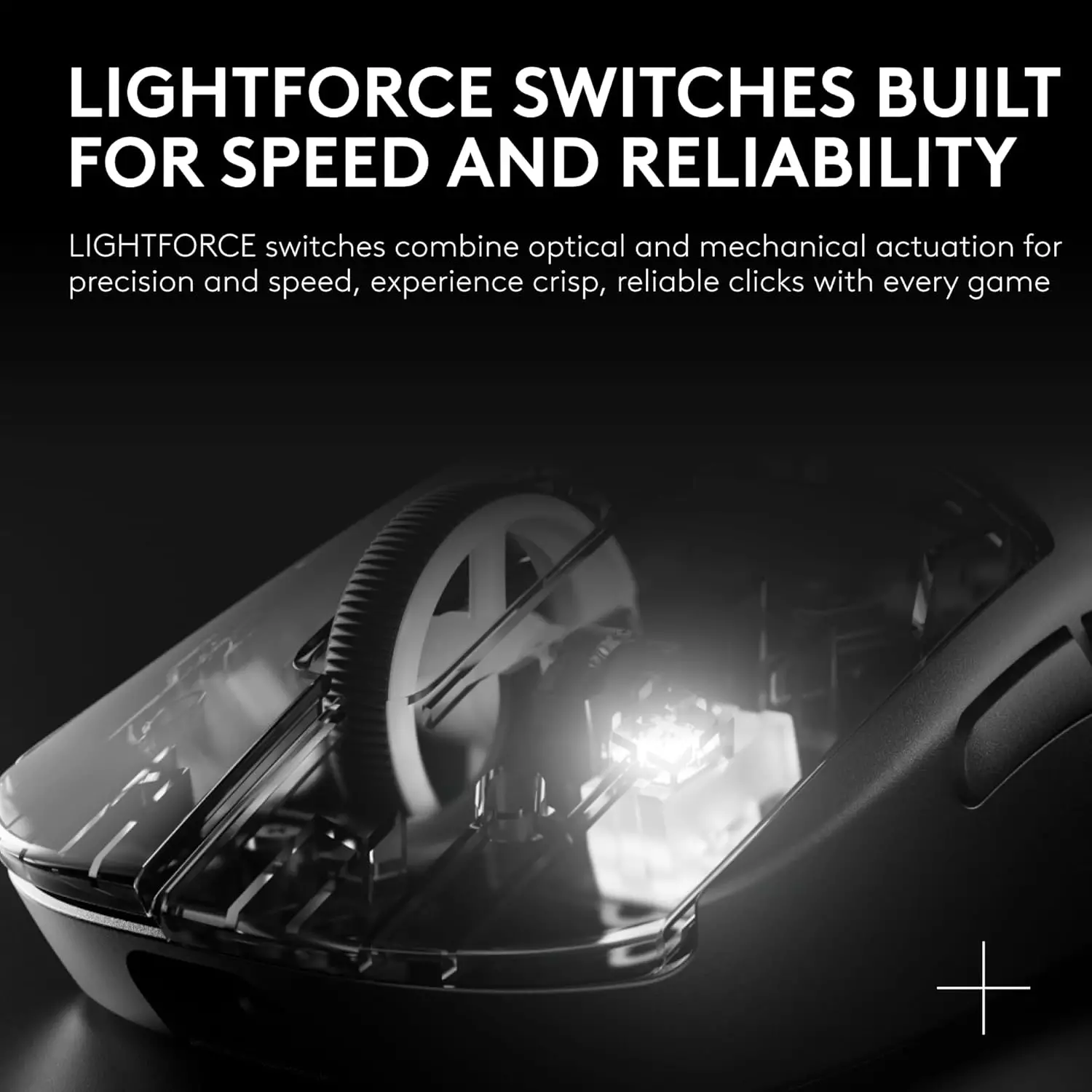 Logitech Pro X Superlight 2c Wireless Gaming Mouse - Black