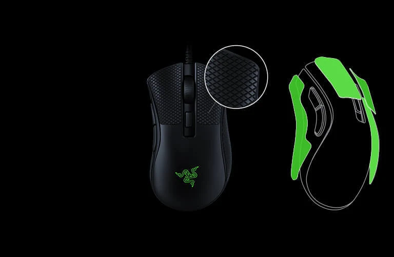 Razer DeathAdder V2 Mini Wired Gaming Mouse with Grip Tape