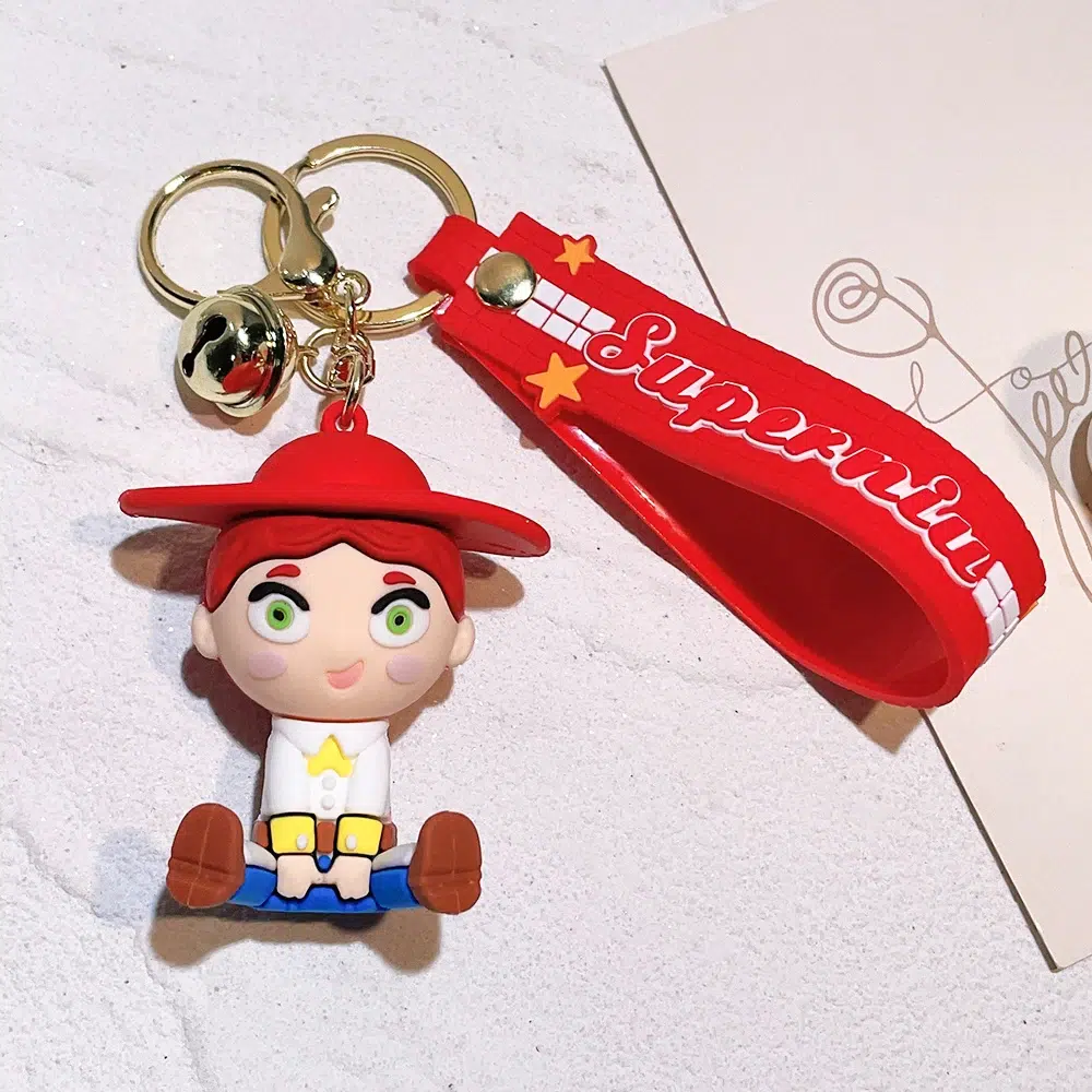 Toy Story Jessie Red Strap Keychain