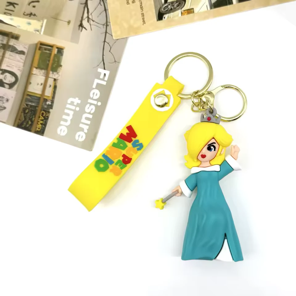 Super Mario Rosalina Yellow Strap Keychain