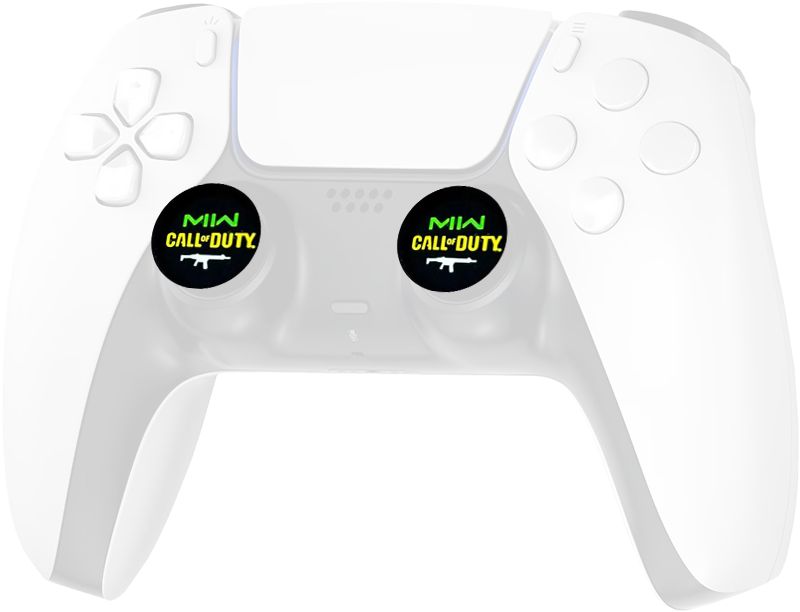 Deadskull Call of Duty MW Thumb Grips display