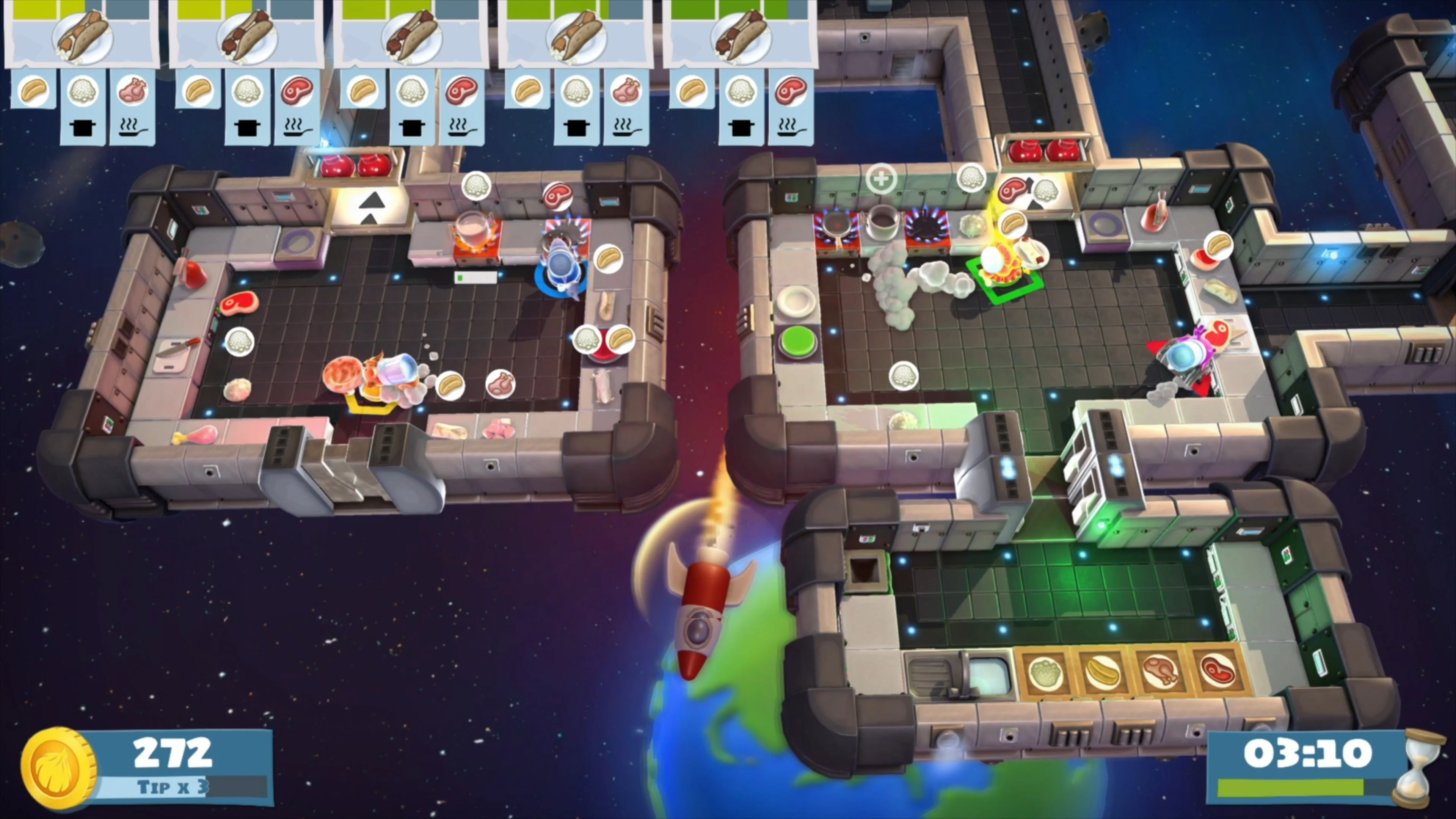 Overcooked! All You Can Eat remastered for PS5