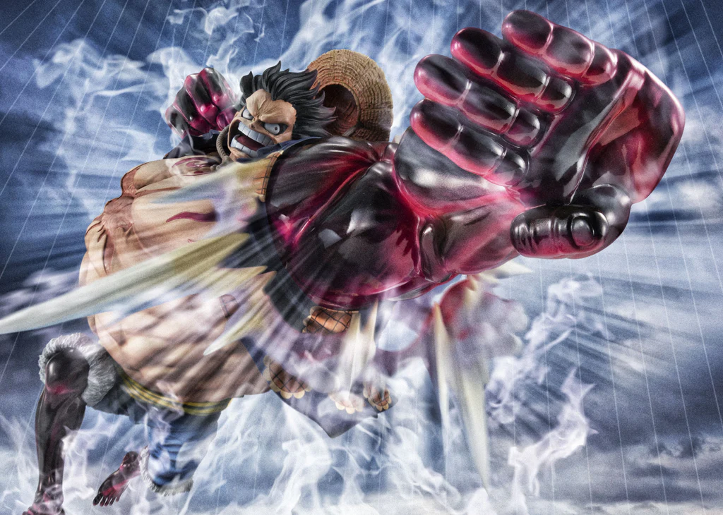 One Piece Luffy Gear 4 Boundman Figure