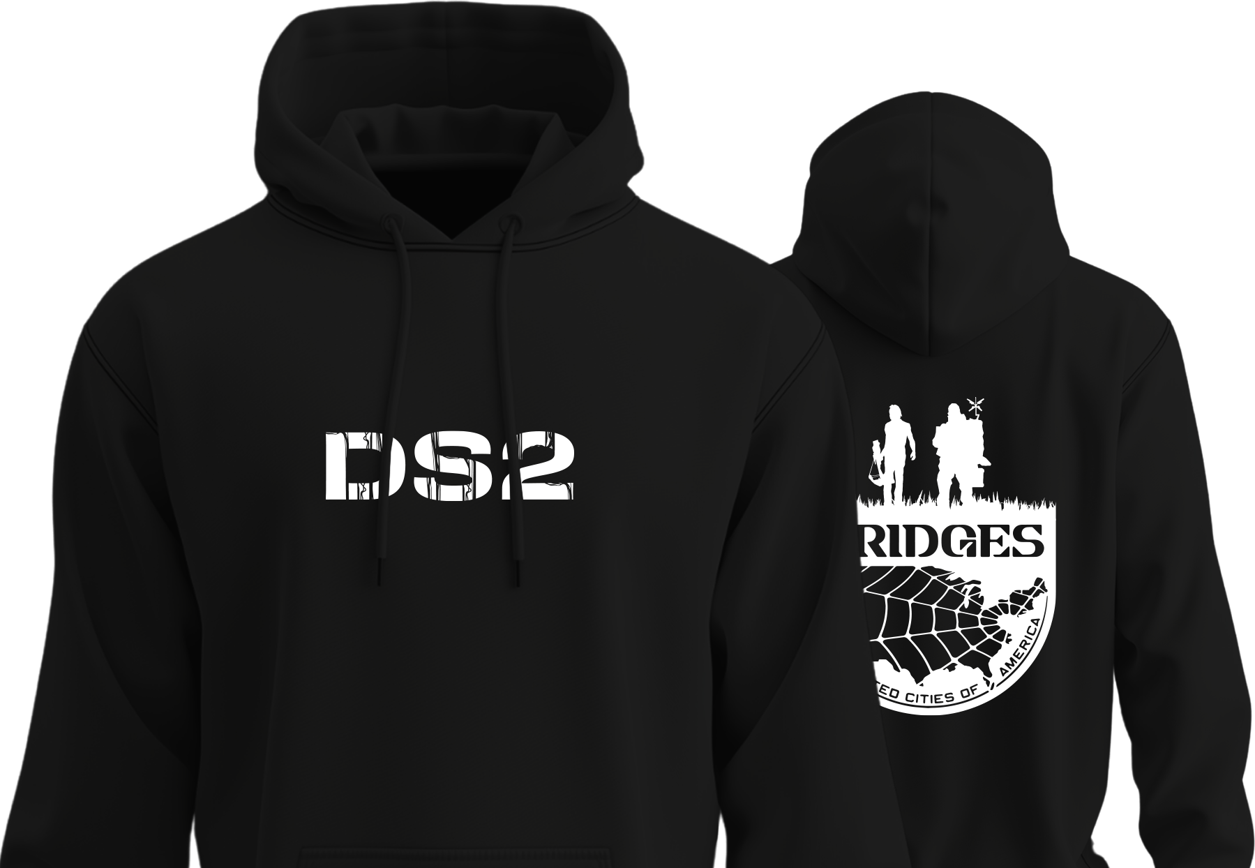 Porter Legacy Death Stranding Hoodie styled with urban outfit