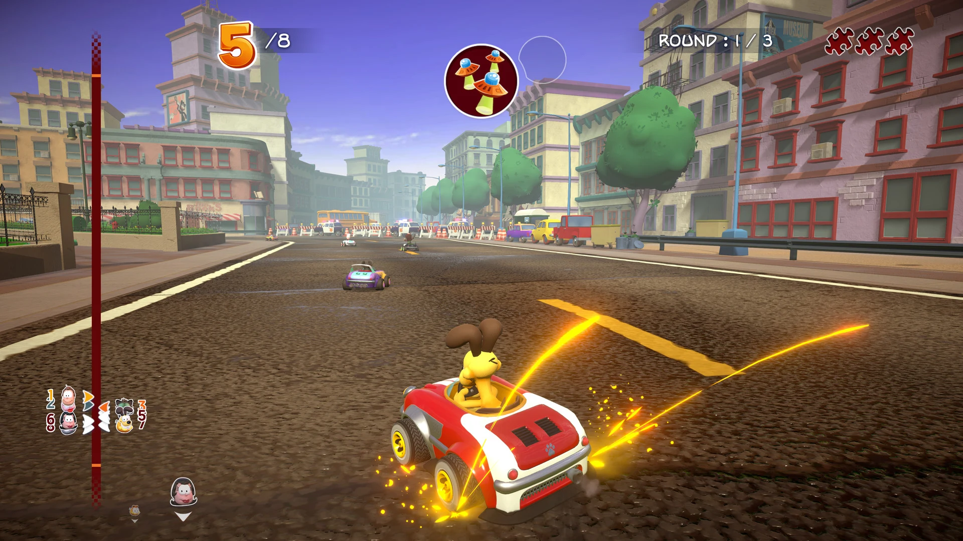 Garfield Kart - Furious Racing - PS4 - USED