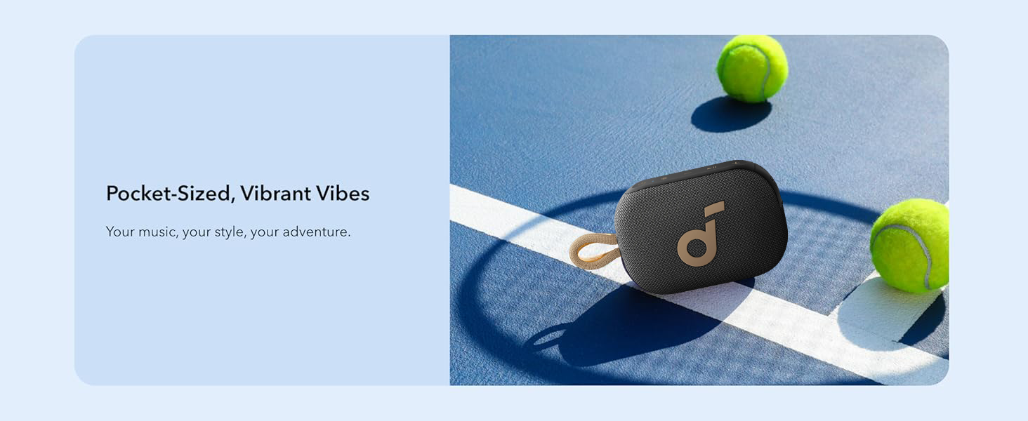 Anker Soundcore Select 4 Go Bluetooth speaker - Black /Gold