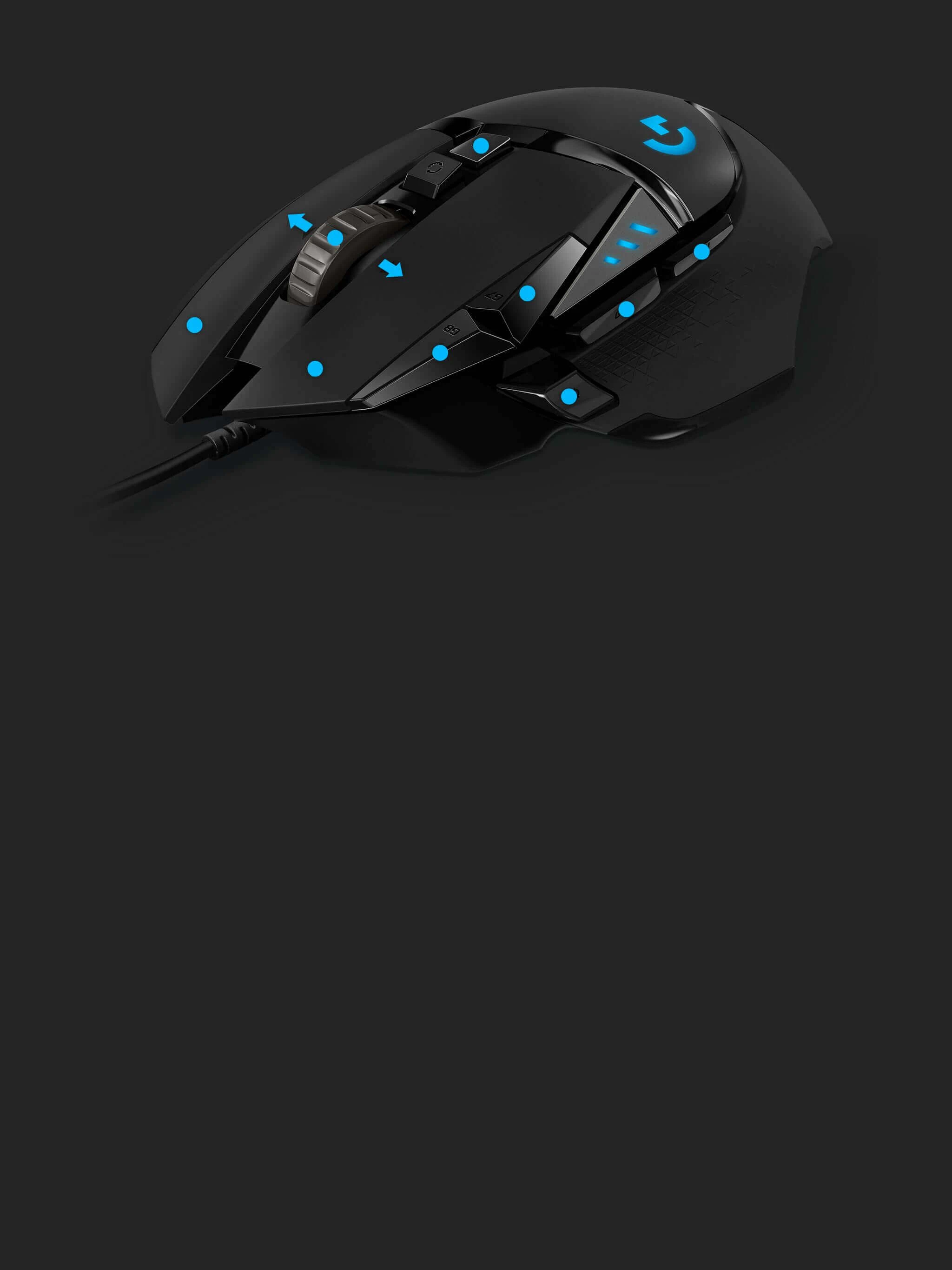 Logitech G502 Hero High Performance Wired Gaming Mouse